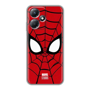 Силиконовый чехол на Infinix Hot 30 Play с принтом человек паук spiderman