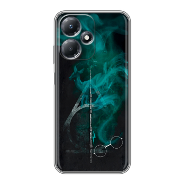Силиконовый чехол на Infinix Hot 30 Play с принтом Гарри Поттер Harry Potter