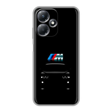Силиконовый чехол на Infinix Hot 30 Play с принтом БМВ BMW