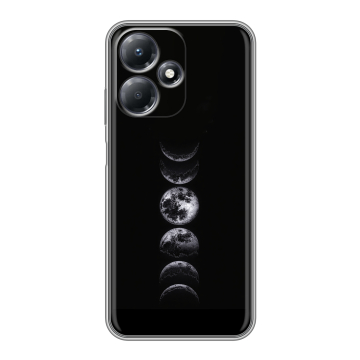 Силиконовый чехол на Infinix Hot 30 Play с принтом женский
