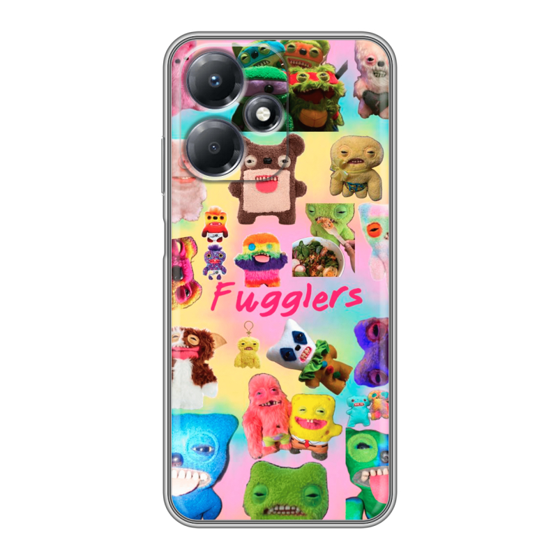 Силиконовый чехол на Infinix Hot 30 Play с принтом Флагер Fuggler Силиконовый чехол на Infinix Hot 30 Play с принтом Флагер Fuggler