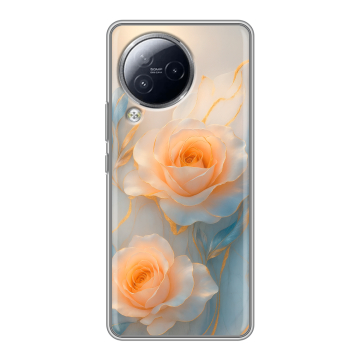 Силиконовый чехол на Xiaomi Civi 3 с принтом Женский