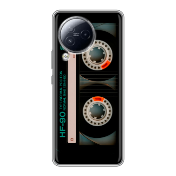 Силиконовый чехол на Xiaomi Civi 3 с принтом Кассета
