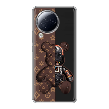 Силиконовый чехол на Xiaomi Civi 3 с принтом Луи робот