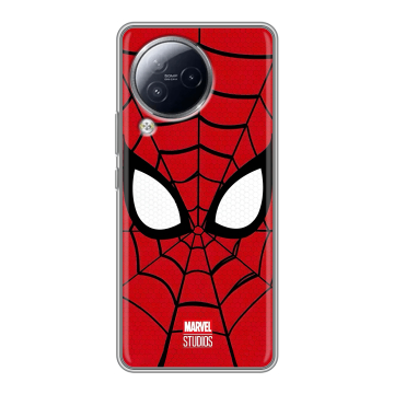 Силиконовый чехол на Xiaomi Civi 3 с принтом человек паук spiderman