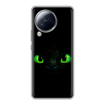 Силиконовый чехол на Xiaomi Civi 3 с принтом Как приручить дракона