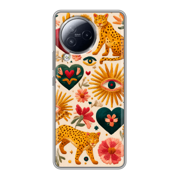 Силиконовый чехол на Xiaomi Civi 3 с принтом Модный принт Силиконовый чехол на Xiaomi Civi 3 с принтом Модный принт
