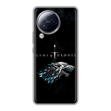 Силиконовый чехол на Xiaomi Civi 3 с принтом Игра Престолов Game Thrones