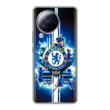 Силиконовый чехол на Xiaomi Civi 3 с принтом Chelsea Челси Силиконовый чехол на Xiaomi Civi 3 с принтом Chelsea Челси
