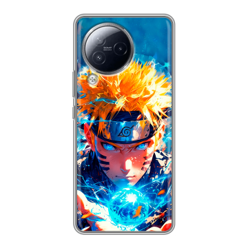 Силиконовый чехол на Xiaomi Civi 3 с принтом Аниме Наруто Naruto