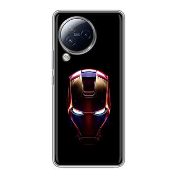 Силиконовый чехол на Xiaomi Civi 3 с принтом IronMan Железный человек