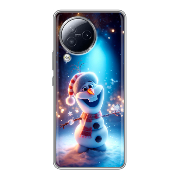 Силиконовый чехол на Xiaomi Civi 3 с принтом Новый год Силиконовый чехол на Xiaomi Civi 3 с принтом Новый год