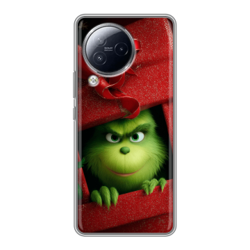 Силиконовый чехол на Xiaomi Civi 3 с принтом Новый год Силиконовый чехол на Xiaomi Civi 3 с принтом Новый год
