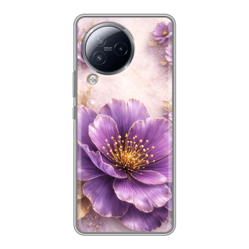 Силиконовый чехол на Xiaomi Civi 3 с принтом женский