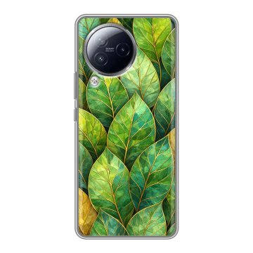 Силиконовый чехол на Xiaomi Civi 3 с принтом женский