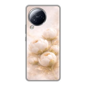 Силиконовый чехол на Xiaomi Civi 3 с принтом женский