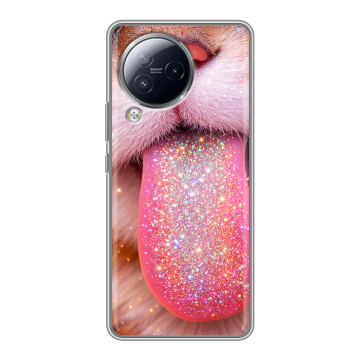 Силиконовый чехол на Xiaomi Civi 3 с принтом для девочек