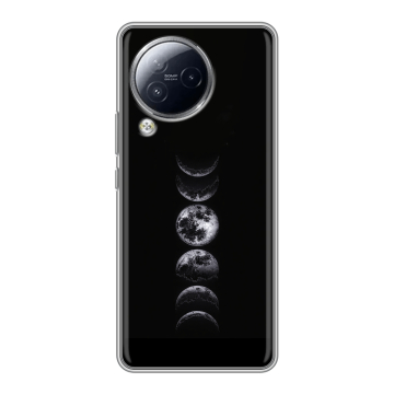 Силиконовый чехол на Xiaomi Civi 3 с принтом женский