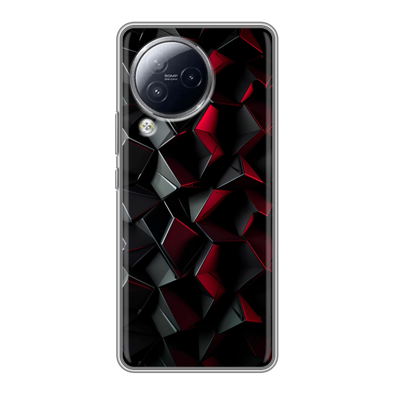 Силиконовый чехол на Xiaomi Civi 3 с принтом Абстракция Силиконовый чехол на Xiaomi Civi 3 с принтом Абстракция
