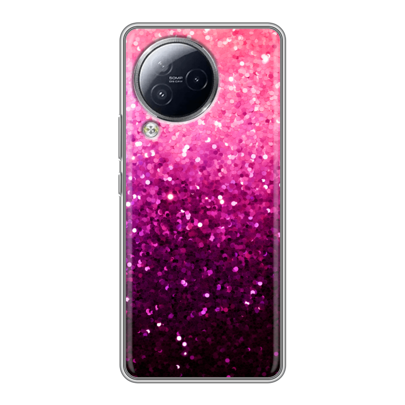 Силиконовый чехол на Xiaomi Civi 3 с принтом Блестки Силиконовый чехол на Xiaomi Civi 3 с принтом Блестки