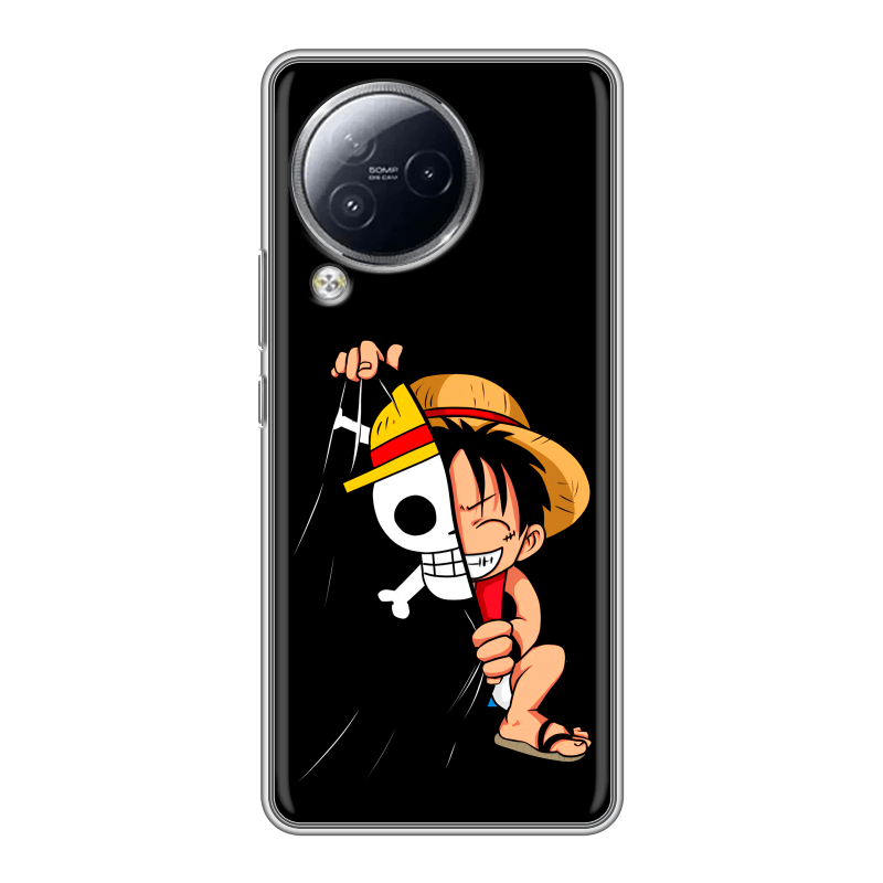 Силиконовый чехол на Xiaomi Civi 3 с принтом One Piece Ван Пис Силиконовый чехол на Xiaomi Civi 3 с принтом One Piece Ван Пис