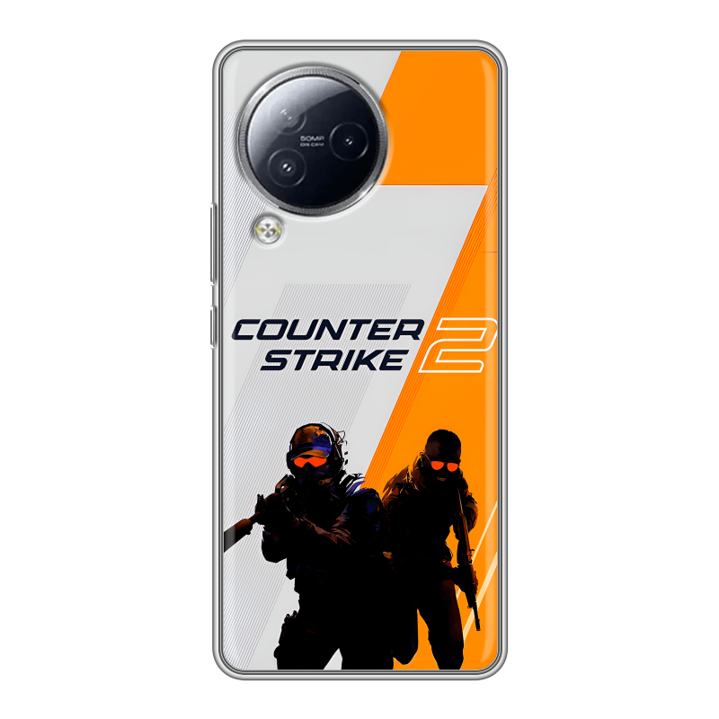 Силиконовый чехол на Xiaomi Civi 3 с принтом Counter Strike Силиконовый чехол на Xiaomi Civi 3 с принтом Counter Strike