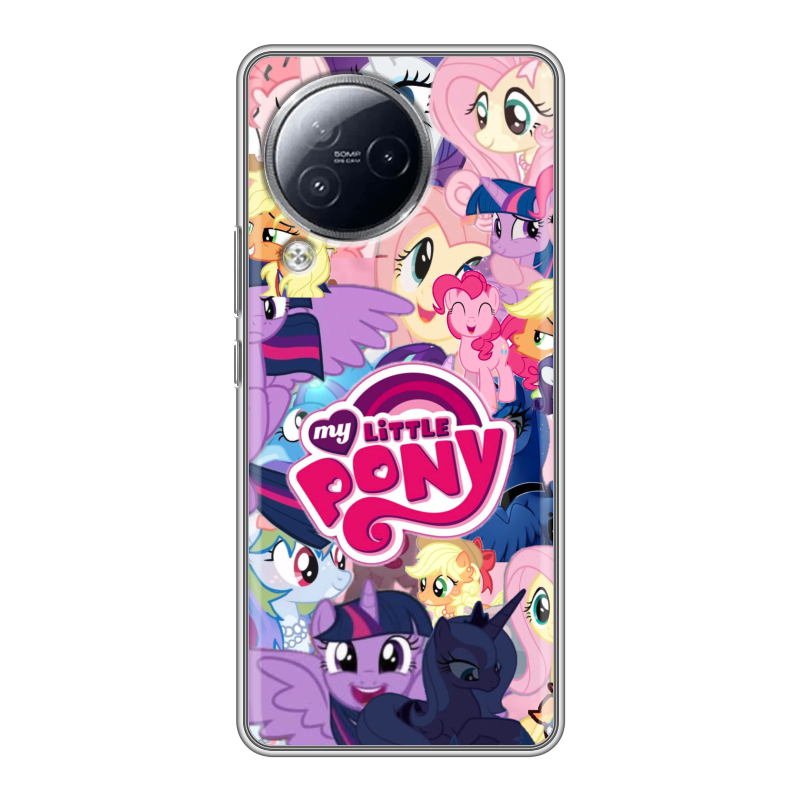 Силиконовый чехол на Xiaomi Civi 3 с принтом My little pony Дружба чудо Силиконовый чехол на Xiaomi Civi 3 с принтом My little pony Дружба чудо