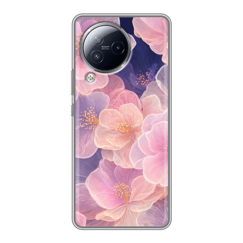 Силиконовый чехол на Xiaomi Civi 3 с принтом женский Силиконовый чехол на Xiaomi Civi 3 с принтом женский