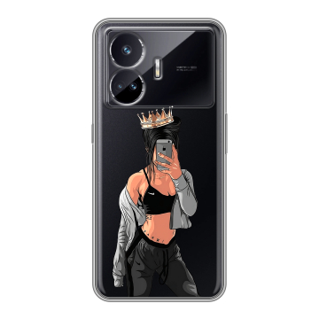 Силиконовый чехол на Realme GT Neo 5 SE с принтом Женские принты
