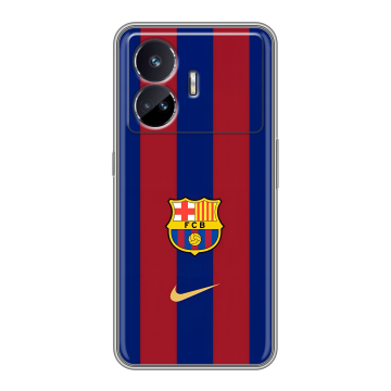 Силиконовый чехол на Realme GT Neo 5 SE с принтом Барселона Barcelona