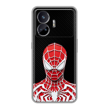 Силиконовый чехол на Realme GT Neo 5 SE с принтом человек паук spiderman