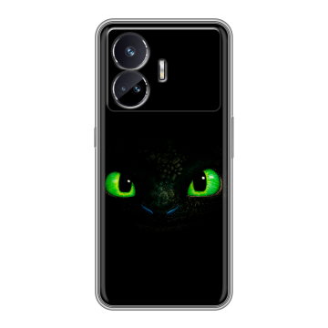 Силиконовый чехол на Realme GT Neo 5 SE с принтом Как приручить дракона