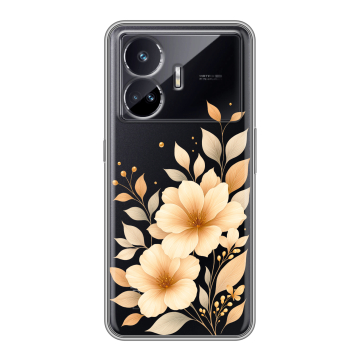 Силиконовый чехол на Realme GT Neo 5 SE с принтом для девушки Силиконовый чехол на Realme GT Neo 5 SE с принтом для девушки