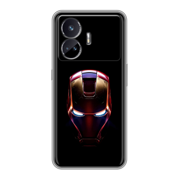 Силиконовый чехол на Realme GT Neo 5 SE с принтом IronMan Железный человек