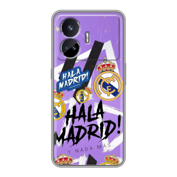 Силиконовый чехол на Realme GT Neo 5 SE с принтом Real Madrid Реал Мадрид