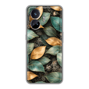 Силиконовый чехол на Realme GT Neo 5 SE с принтом женский