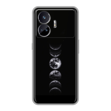 Силиконовый чехол на Realme GT Neo 5 SE с принтом женский