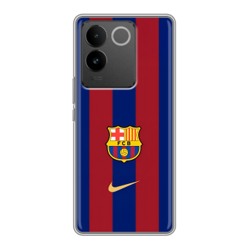 Силиконовый чехол на Vivo S17e с принтом Барселона Barcelona