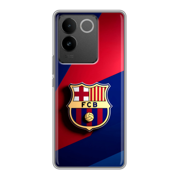 Силиконовый чехол на Vivo S17e с принтом Барселона Barcelona