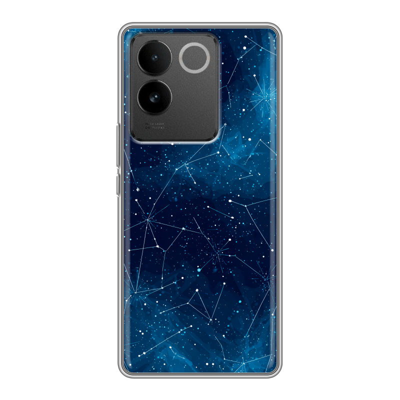 Силиконовый чехол на Vivo S17e с принтом Космос звезды Силиконовый чехол на Vivo S17e с принтом Космос звезды