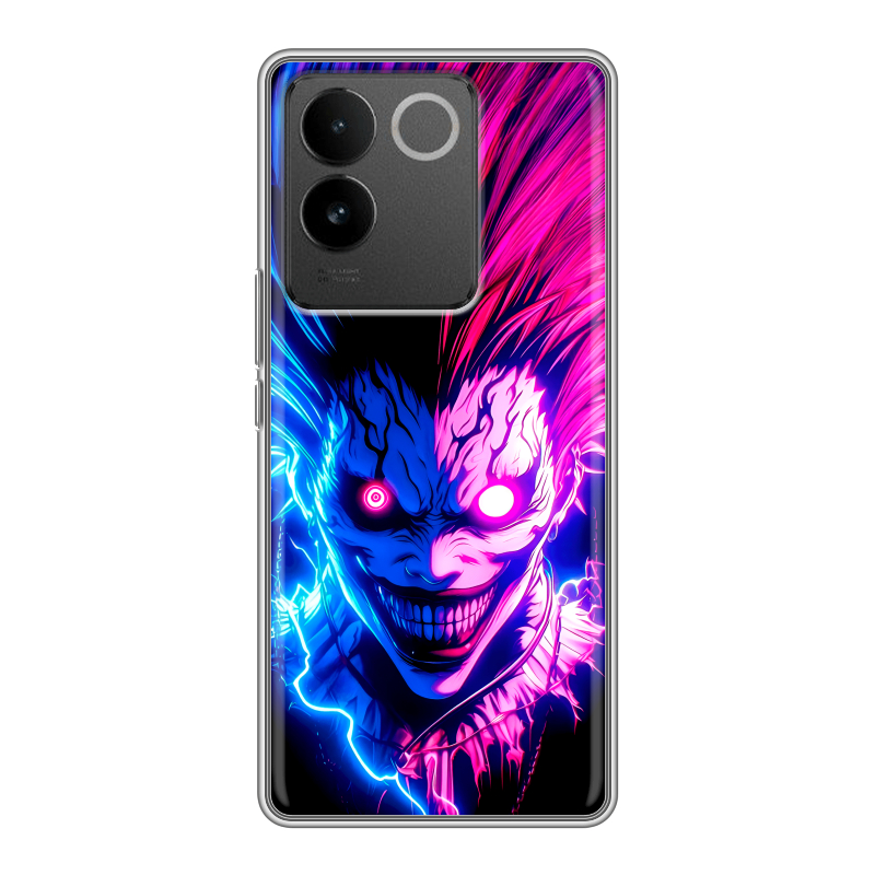Силиконовый чехол на Vivo S17e с принтом Death note Тетрадь смерти Силиконовый чехол на Vivo S17e с принтом Death note Тетрадь смерти