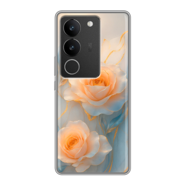Силиконовый чехол на Vivo S17 с принтом Женский Силиконовый чехол на Vivo S17 с принтом Женский