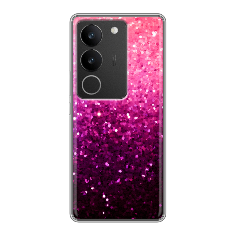 Силиконовый чехол на Vivo S17 с принтом Блестки Силиконовый чехол на Vivo S17 с принтом Блестки
