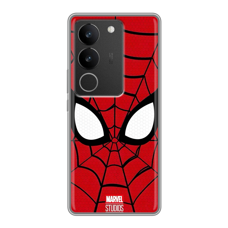 Силиконовый противоударный чехол на Vivo S17 с принтом человек паук spiderman Силиконовый противоударный чехол на Vivo S17 с принтом человек паук spiderman