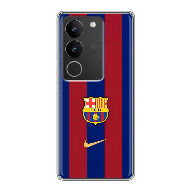 Силиконовый противоударный чехол на Vivo S17 с принтом Барселона Barcelona Силиконовый противоударный чехол на Vivo S17 с принтом Барселона Barcelona