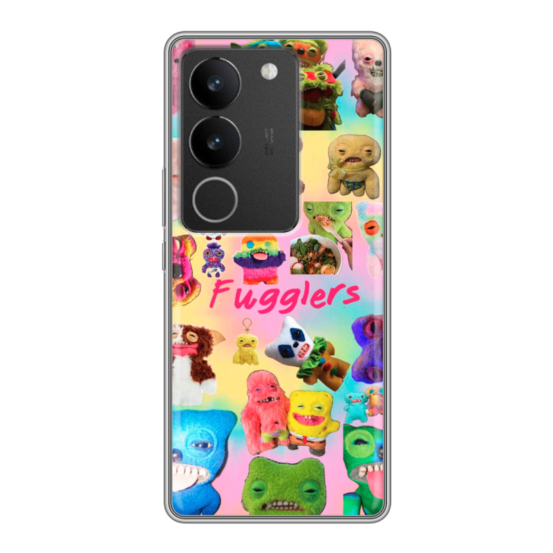 Силиконовый чехол на Vivo S17 с принтом Флагер Fuggler Силиконовый чехол на Vivo S17 с принтом Флагер Fuggler