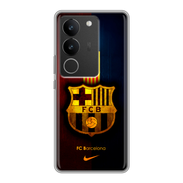 Силиконовый чехол на Vivo S17 Pro с принтом Барселона Barcelona Силиконовый чехол на Vivo S17 Pro с принтом Барселона Barcelona
