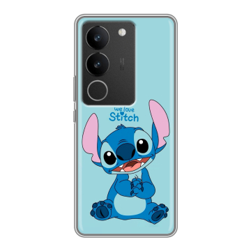 Силиконовый чехол на Vivo S17 Pro с принтом Лило и Стич Силиконовый чехол на Vivo S17 Pro с принтом Лило и Стич