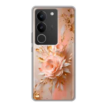 Силиконовый чехол на Vivo S17 Pro с принтом женский Силиконовый чехол на Vivo S17 Pro с принтом женский