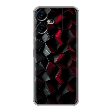 Силиконовый чехол на Tecno Pova Neo 3 с принтом Абстракция Силиконовый чехол на Tecno Pova Neo 3 с принтом Абстракция